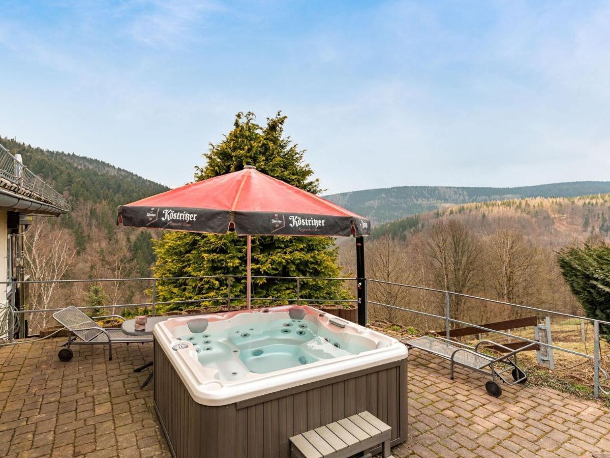 Majestic Holiday Home With Jacuzzi Unterschonau Экстерьер фото